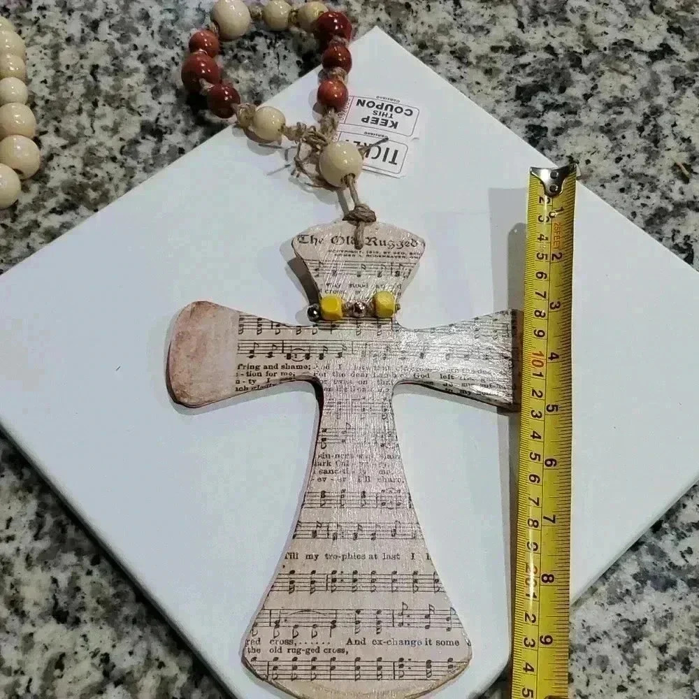 ☆☆☆Wooden cross decor